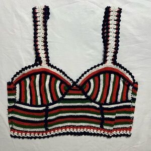 Anthropologie Moth Crochet Top - Size M